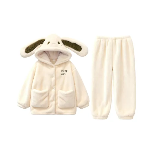 QIAOYUN Абрикос Женские Пижамные Комплекты