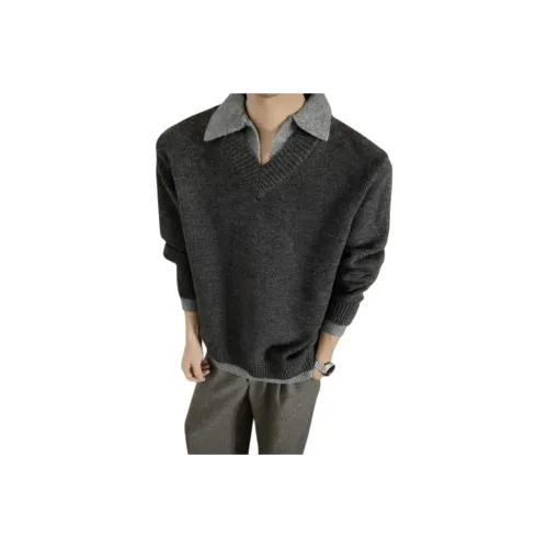 JIARONG Серый Унисекс Трикотаж