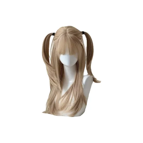 BEIQING Белое Золото Длинные Волосы Девушка Группа Стиль Похожий на MI Hai Sha Женская Перука Высокотемпературная Пряжа