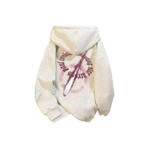 LH HOMME Белый Серый Унисекс Свитшоты