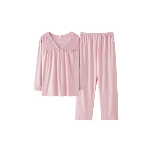 MADALLO Pink Women's Pajama Sets MADALLO Розовый Женские Пижамные Комплекты