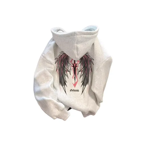 LH HOMME Белый Серый Унисекс Свитшоты