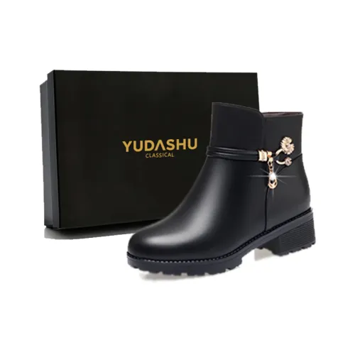 YUDASHU Ботильоны из натуральной кожи с полной шерстяной подкладкой женские