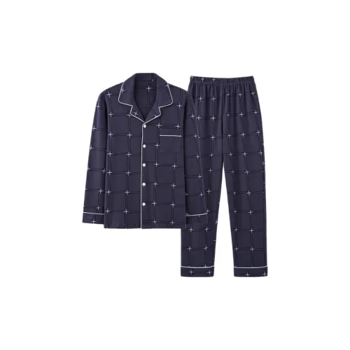 QINGYING Мужские Пижамные Комплекты