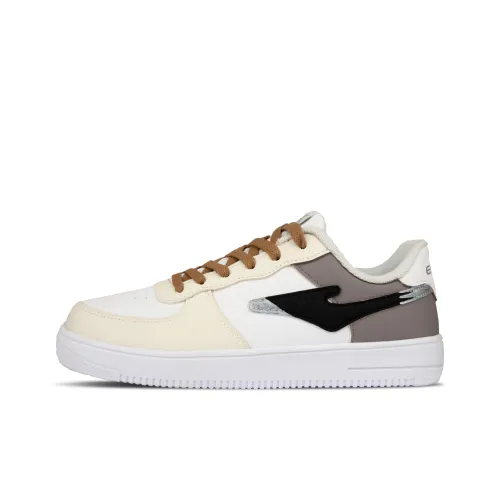 Erke Air Force One Легкие и Износостойкие Низкие Кроссовки для Скейтбординга Женские Желтые