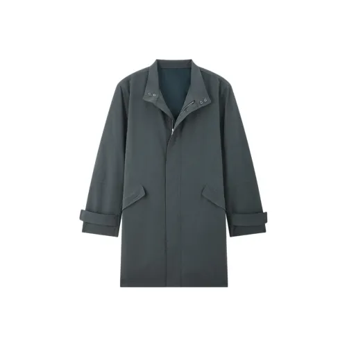 MindBridge Серый Мужской Тренч