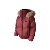 Красный [Сатир Гора Сокол Меховой воротник Стиль]