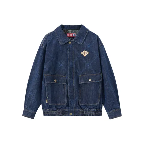 ONIARAI Джинсовый синий 09 Мужская Джинсовая куртка