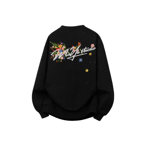 MoYu Черный Унисекс Свитшоты