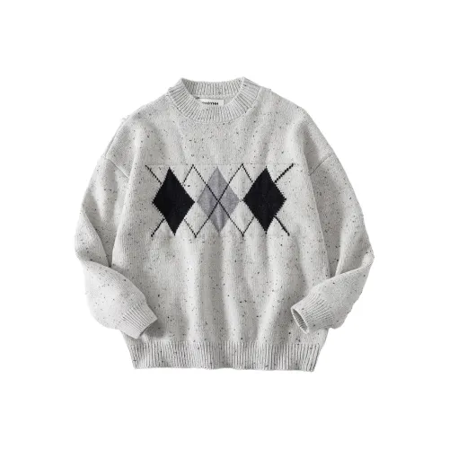 QIAONITONG Серые Свитера для школьников