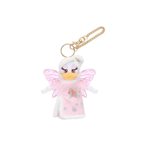 Disney Mickey Mouse и Friends Рождественский Вальс Ткань Сумка Аксессуар Унисекс Розовый и Белый