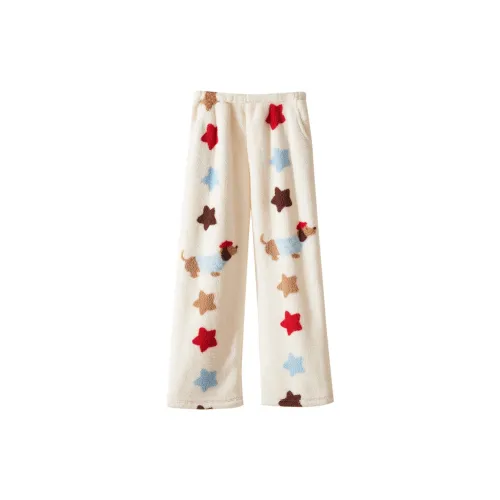 MIIOW Экрю Женские Термобрюки