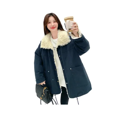 LAOYECHE Бархатовое пальто с женским дизайном