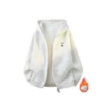 Белый Серый [500 г Осенний Зимний Утолщенный с Флисовой Подкладкой]