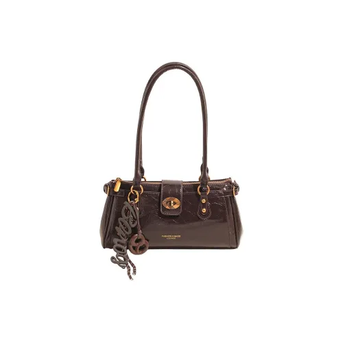 JANE KLAIN Сумка через плечо из синтетической кожи стандартная женская кофейного черного цвета