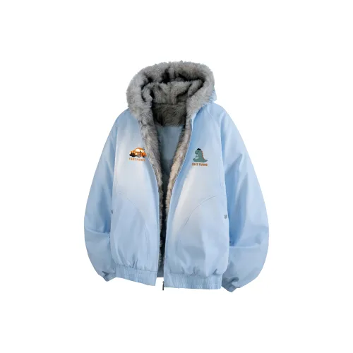 CAOBENCHUSE Пуховик Пальто Унисекс