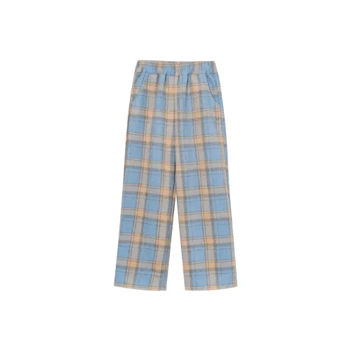 NOME Синий цвет морской соли Клейкий рис Брюки Школьный возраст Брюки