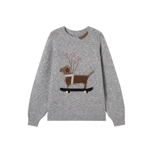 DIALOGUE Фотиния Серый Женский Свитер