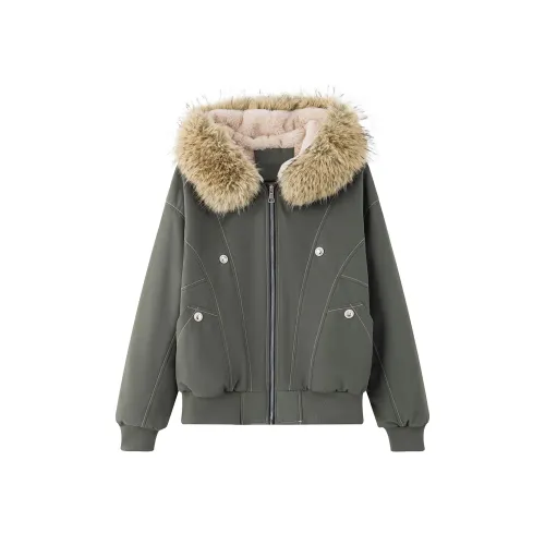 Lanza Зеленый Женский Пуховик