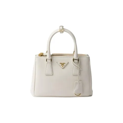 PRADA Galleria Кожа Сумка Маленькая Женская Белая