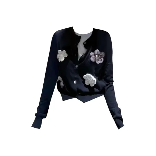 BRG Темно-синий Синий Женский Трикотаж