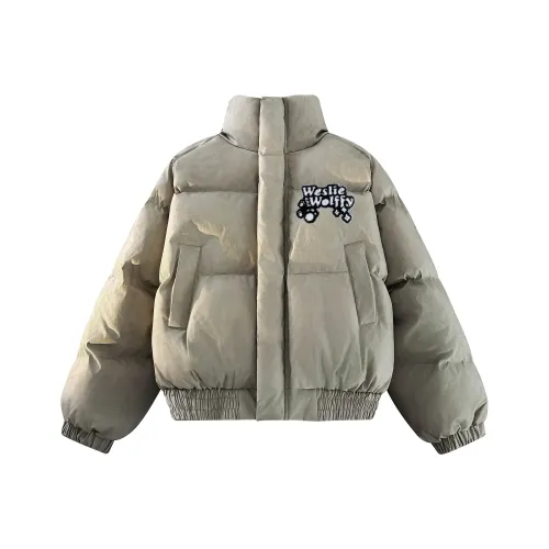 Pleasant Goat and Big Big Wolf Хлопковый пуховик Унисекс