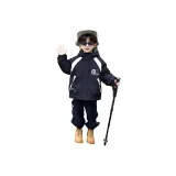 Чёрный с подкладкой