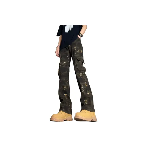 NINETEEN AUTUMN x [BALIMICAIGONGZHUANGWEILAKU] Джинсы Унисекс