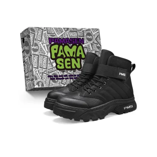 PAMASEN Сноубутсы Черный флис с подкладкой Мужской