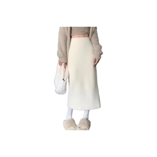 QINGYING KNIT Длинная Юбка Женская