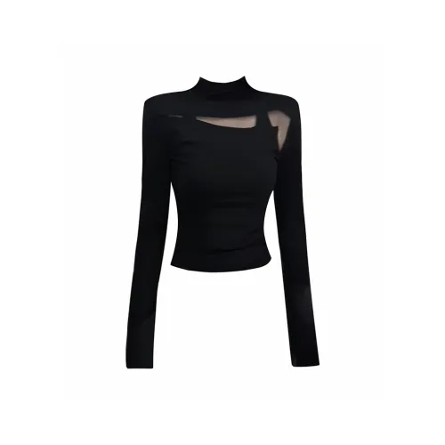 HELEH Черные Женские T-рубашки