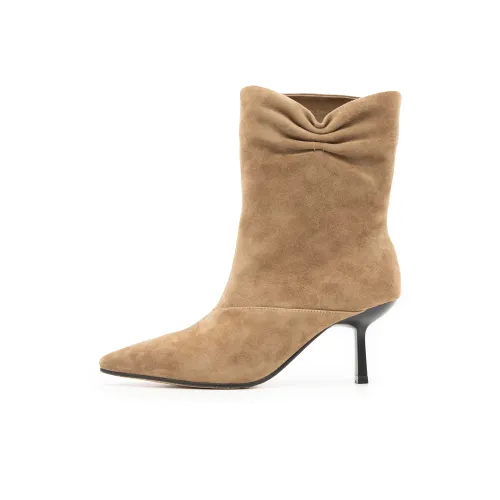 FED Ботильоны Высота каблука 6,7 см Женские Коричневые