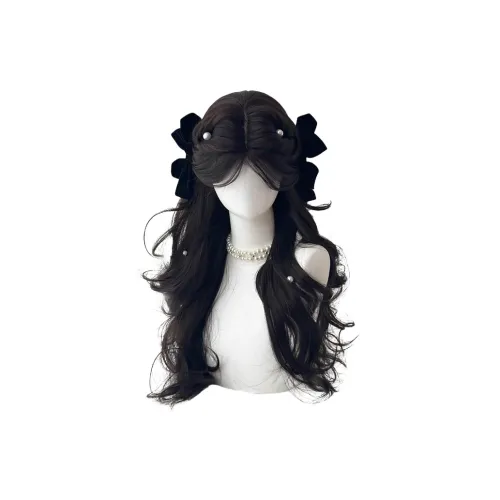 BEIQING Лолита Длинные волнистые CENTER Часть Большая волна Женская парик Высокотемпературная пряжа