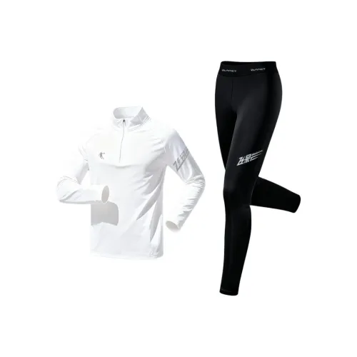 QIAODAN Беговые костюмы Мужской Белый Черный