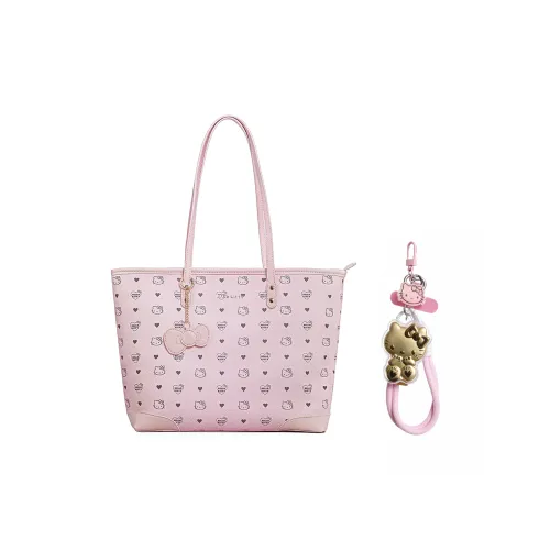 MESUCA Sanrio Hello Kitty Series Синтетическая кожа Сумка через плечо Стандартная Женская Розовая