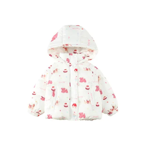 MADALLO Белый Детские утеплённые куртки для дошкольников
