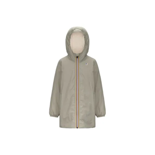 K WAY Хлопковый пуховик P. LE VRAI 4,0 EIFFEL ORSETTO Детский