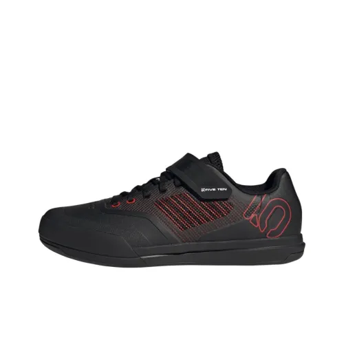 Adidas Five Ten Hellcat Pro Slip-Resistant Низкие Велосипедные Кроссовки Унисекс Черные Красные