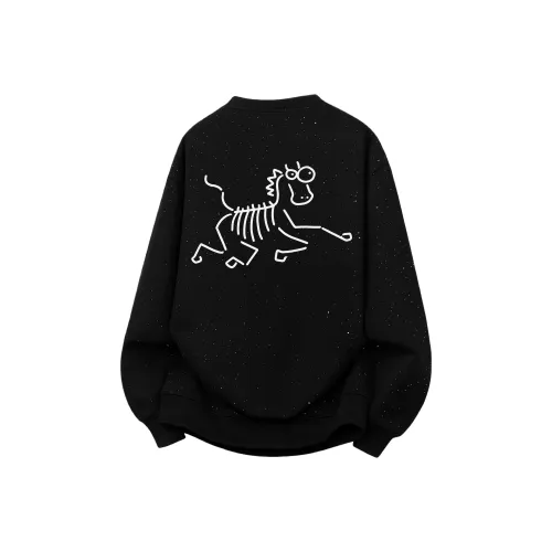 MoYu Черный Унисекс Свитшоты