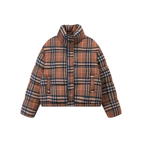 Lanza Хаки Клетка Женские Пуховики