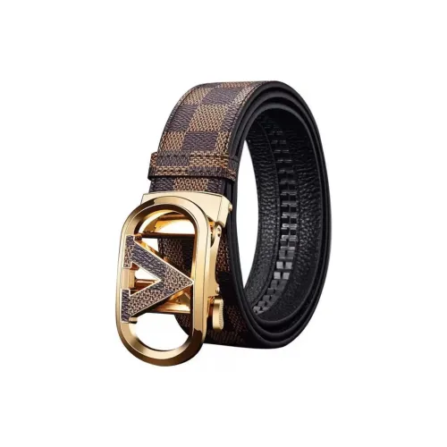 SENJIALUO Ремни из натуральной коровьей кожи мужские 3,5 см