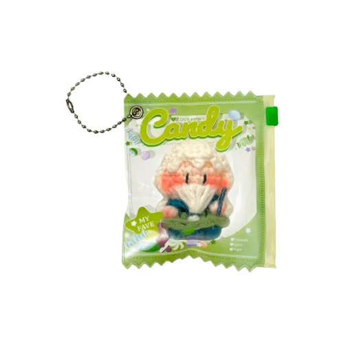 SHIMENGZHE Милый INFJ Маленький Зеленый Старый Человек Тканый Игрушка Плюшевый Брелок 5 см Длина Тела