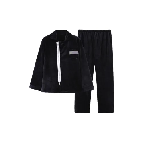 MADALLO Черный Мужской Пижамный Комплект