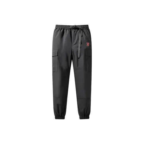 YABAOBAO Черный New National Стандартный Размер 90 Флис Унисекс Пуховые Штаны