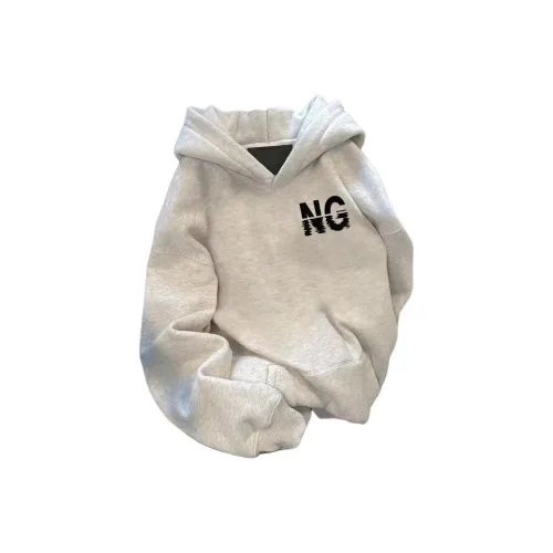 LH HOMME Белый Серый Унисекс Свитшоты