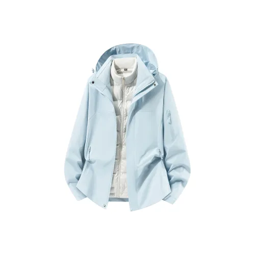 PLQV Водонепроницаемый Ветрозащитный Дышащий Устойчивый к истиранию Термический Вытягивающий влагу Ветровка Унисекс