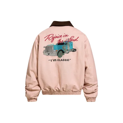 WAYHWEI Розовый Унисекс Куртки