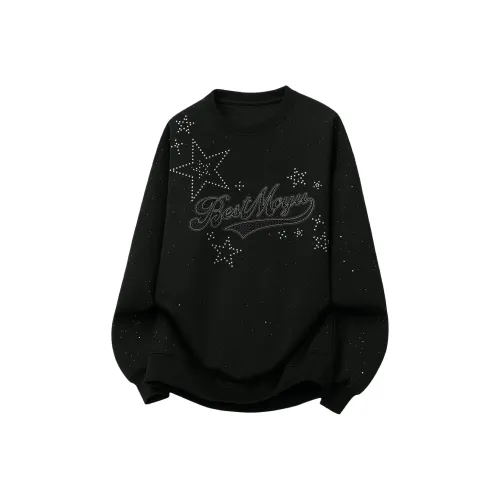 MoYu Черный Унисекс Свитшоты