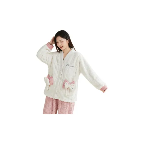 Cotton Gene Бант Женские Пижамные Комплекты