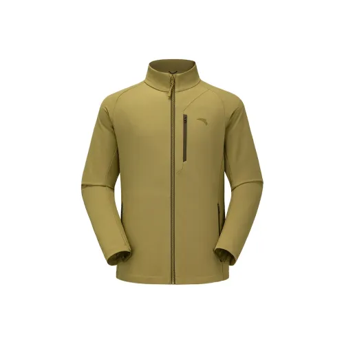 CHAOJIANTA Куртки и пальто для активного отдыха Мужской Темно-зеленый цвет Росток